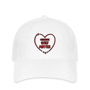 Weltbeste Stiefmutter Stiefmama Herz Bonus Mama - Flexfit Cap - Weiß - Vorne