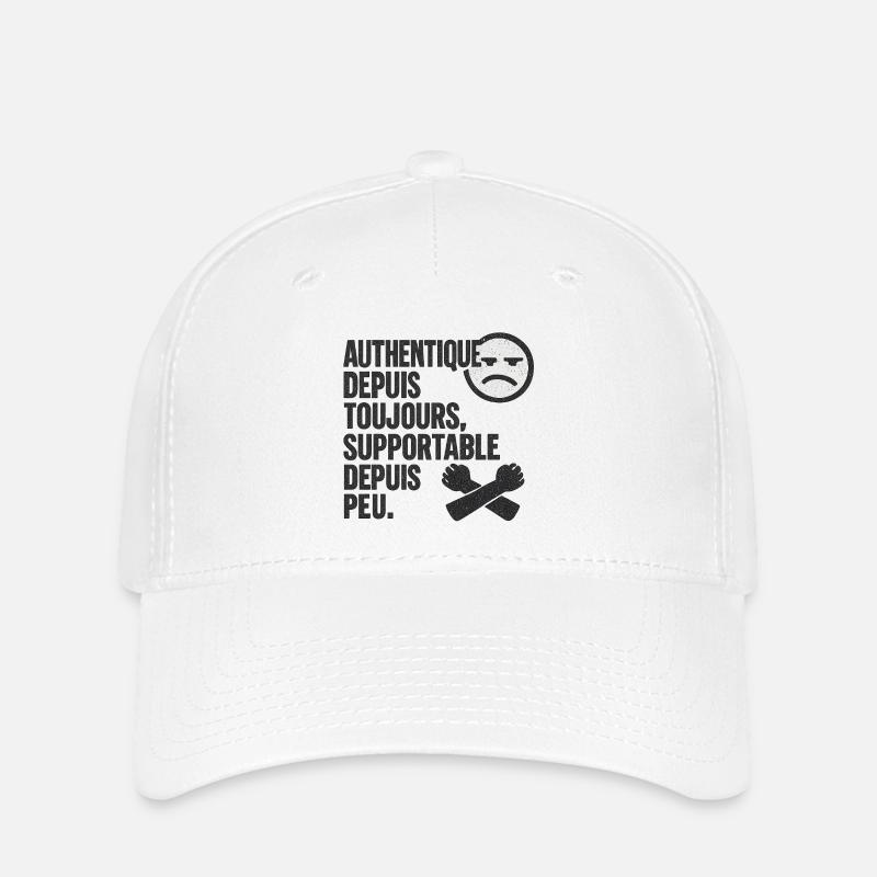 Authentic Forever Tee - Flexfit Cap - white