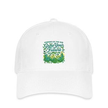 Grow Your Future (Solar Edition) - Flexfit Cap - white - Front