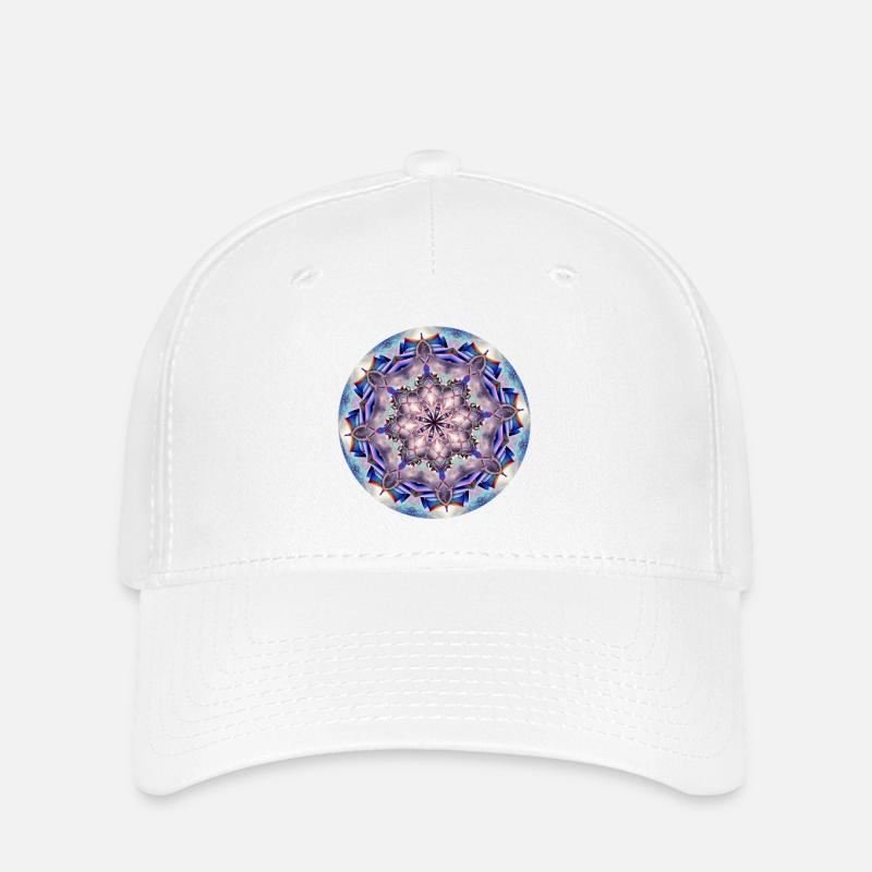 Mandala of Wisdom - Flexfit Cap - white