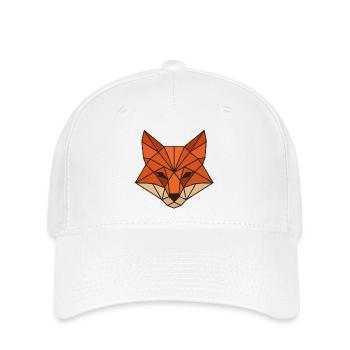 Polygon Fuchs - Flexfit Cap - Weiß - Vorne