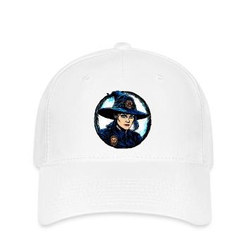 Witches Police / Policewoman Witch - Flexfit Cap - white - Front