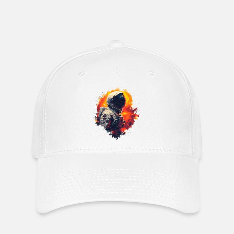 Sternenpionier - Flexfit Cap - Weiß