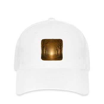 Mystical Autumn Forest Sunlight - Flexfit Cap - white - Front