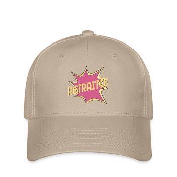 Retraitée Mamie - Casquette Flexfit - kaki - Devant