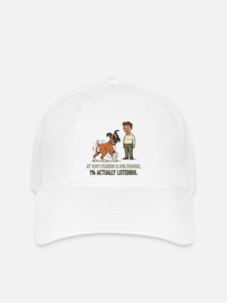 Das Training meines Hundes... - Flexfit Cap - Weiß