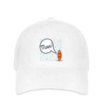 HAMBURG MOIN FRANZBRÖTCHEN - Flexfit Cap - Weiß - Vorne