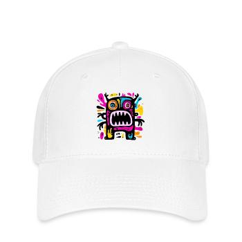 Colorful Watch - Flexfit Cap - white - Front