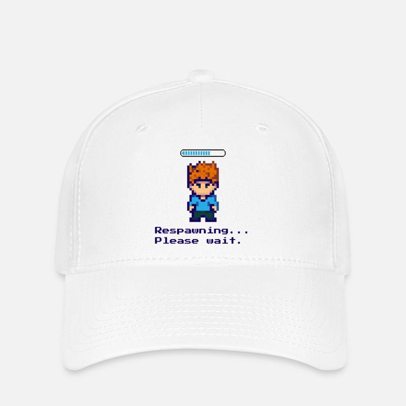 Respawning... Please wait. Design for all gamers - Flexfit Cap - white