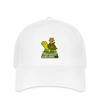 Starke_braucht_kein_Spint - Flexfit Cap - white - Front