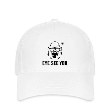 Gorilla with sunglasses Evil SeeV - Flexfit Cap - white - Front