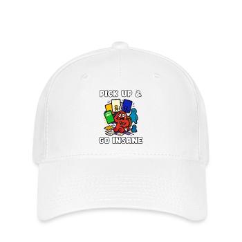Pick Up & Go Insane - Flexfit Cap - white - Front