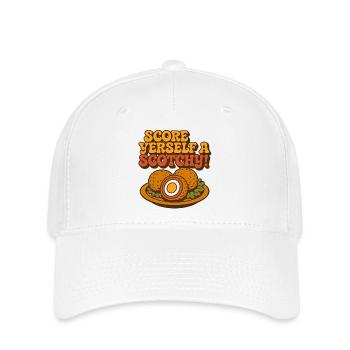 Marquez-vous un scotchy - Casquette Flexfit - blanc - Devant