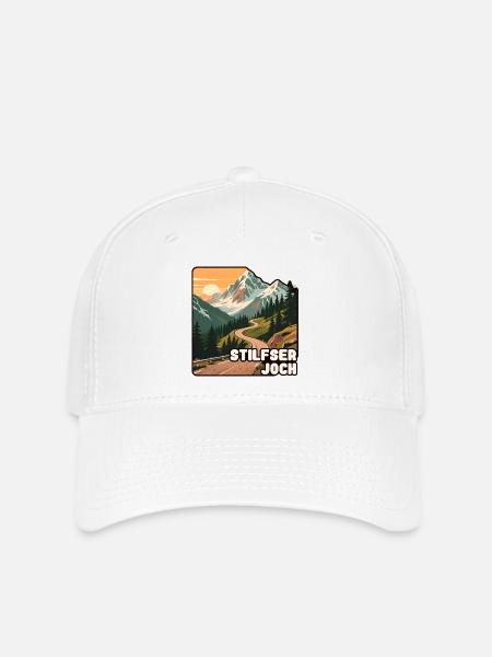 Stilfser Joch - Flexfit Cap - Weiß