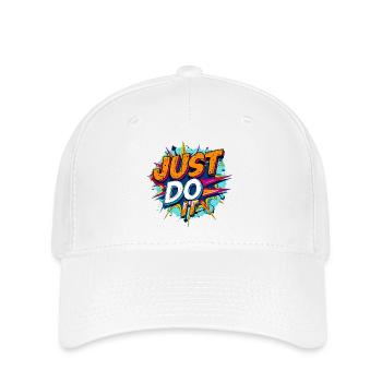 Explosive Pop-Art-Motivation - Flexfit Cap - Weiß - Vorne