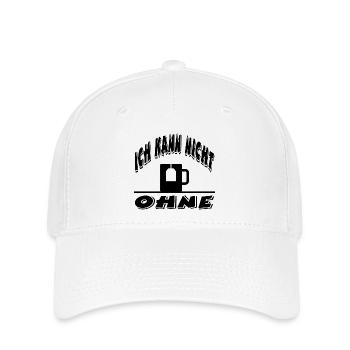 Tee - Flexfit Cap - Weiß - Vorne