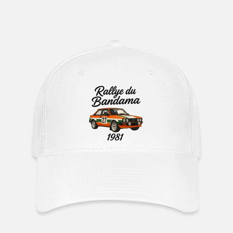 Bandama Rallye 1981 - Flexfit Cap - Weiß