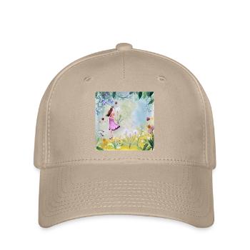 Elf in the kingdom of flowers - Flexfit Cap - khaki - Front