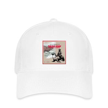 SEALION Rider - Casquette Flexfit - blanc - Devant