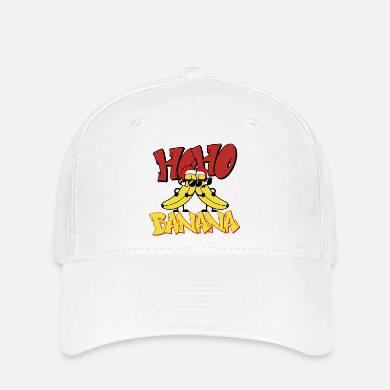 Banane Noel Sun Duo - Flexfit Cap - Weiß