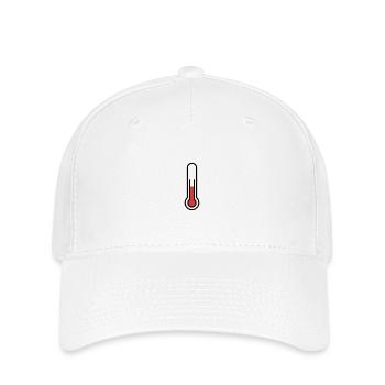 Thermomètre de fièvre | Icône de la médecine et de la santé - Casquette Flexfit - blanc - Devant