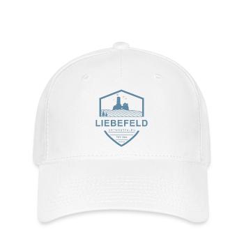 Liebefeld ❤ Burgwappen - Flexfit Cap - Weiß - Vorne