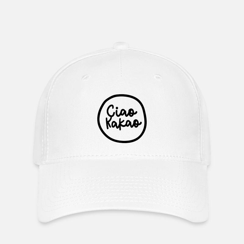 "Ciao Cocoa" - Flexfit Cap - white