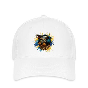Canine Beats Headphones - Flexfit Cap - white - Front
