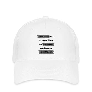 Heal To Remember design - Flexfit Cap - white - Front