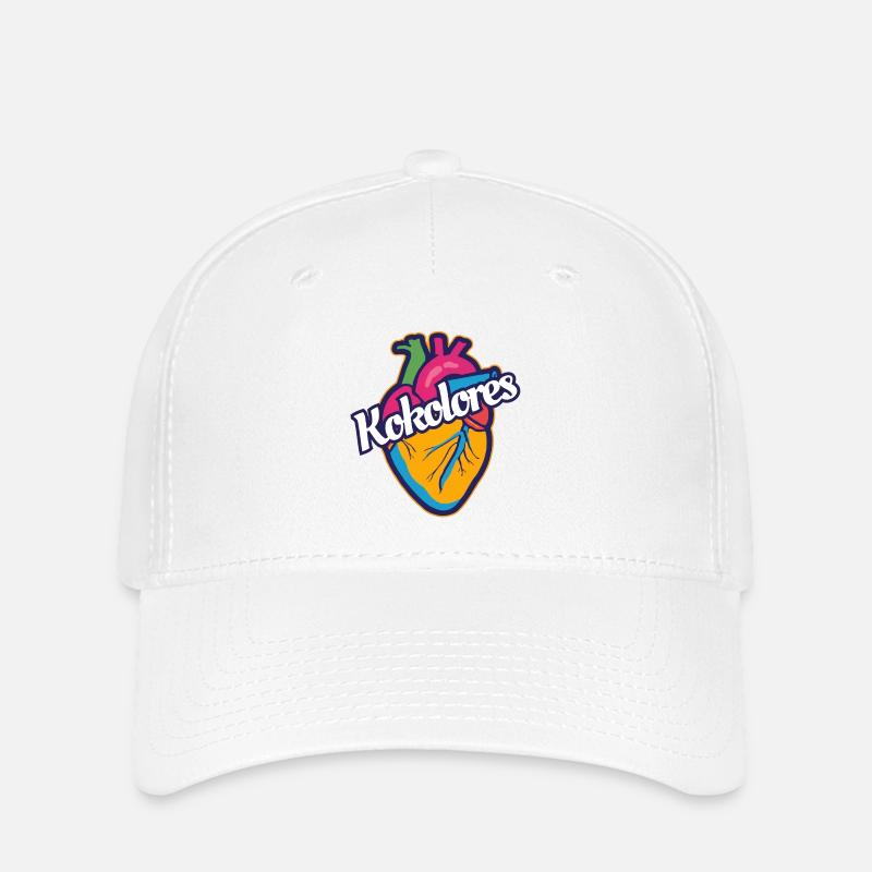 Bêtise - Casquette Flexfit - blanc