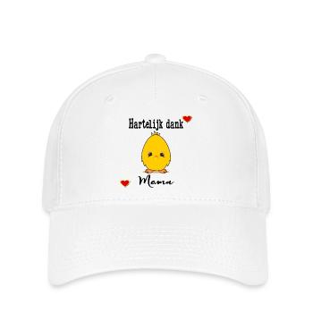 Thank you very much mom - Flexfit Cap - white - Front