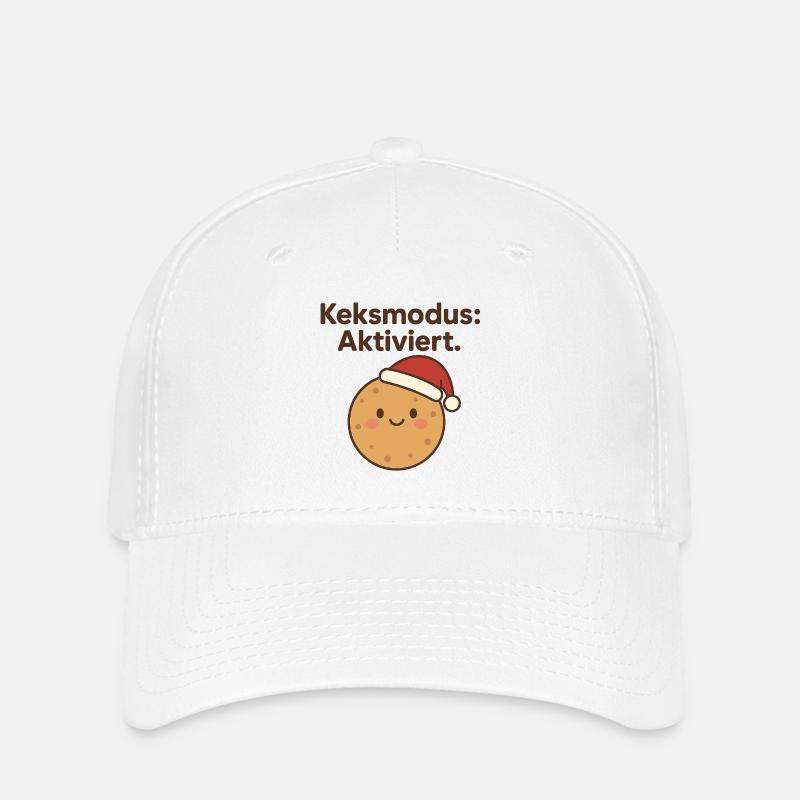 Keksmodus: Aktiviert. - Flexfit Cap - Weiß