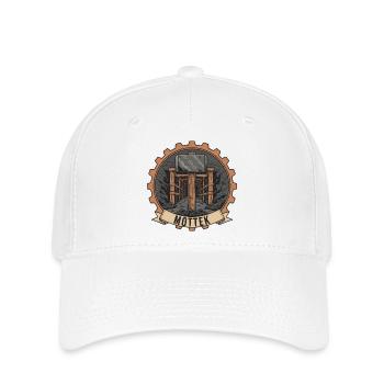 Mottek Mining Tunnel Logo - Flexfit Cap - white - Front