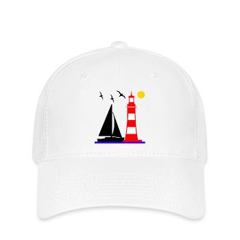 Voile - Casquette Flexfit - blanc - Devant