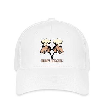 Lustiges Kochhobby-Futter - Flexfit Cap - Weiß - Vorne