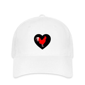 Coq - Casquette Flexfit - blanc - Devant