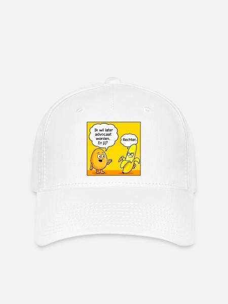 Anwalt-und-Richter-Komödie - Flexfit Cap - Weiß