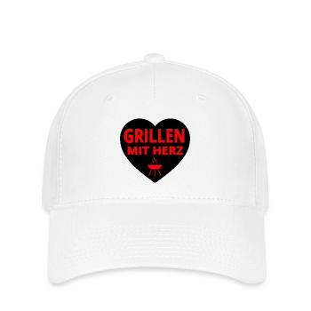 Griller - Casquette Flexfit - blanc - Devant