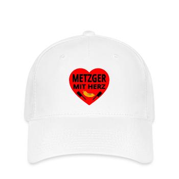 boucher - Casquette Flexfit - blanc - Devant