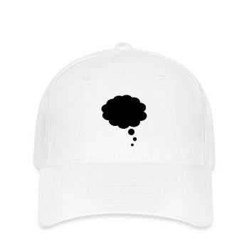 Thought bubble - Flexfit Cap - white - Front