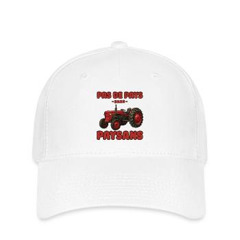 Red Tractor: Bauern in Aktion - Flexfit Cap - Weiß - Vorne
