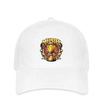 Conception de la victoire en Master Cup - Casquette Flexfit - blanc - Devant