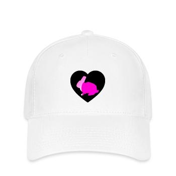 Rabbit - Flexfit Cap - white - Front