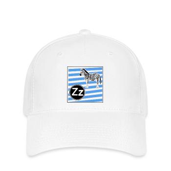 Z wie Zebra - Flexfit Cap - Weiß - Vorne