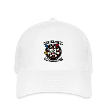 Head says 180, hand says 26 - Flexfit Cap - white - Front