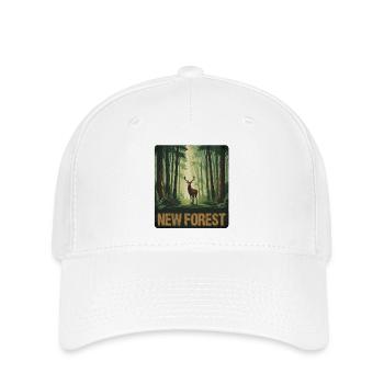 New Forest England - Flexfit Cap - Weiß - Vorne