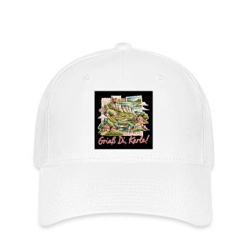 Village Idylle Paysager Collège - Casquette Flexfit - blanc - Devant