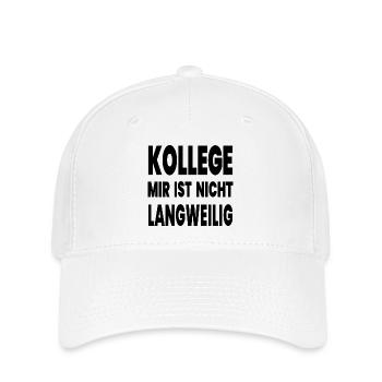 Kollege - Flexfit Cap - Weiß - Vorne