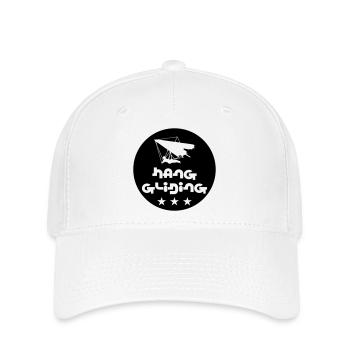 Hanggliding Pro Series Abzeichen - Flexfit Cap - Weiß - Vorne