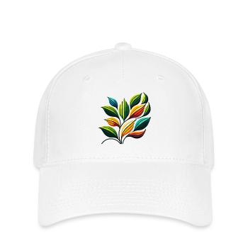 Colourful Leafen Symphony - Flexfit Cap - white - Front